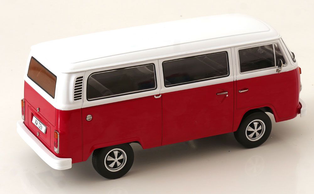 1:18 KK Scale - VW T2b Fuchs Felgen 1972 rot/weiß