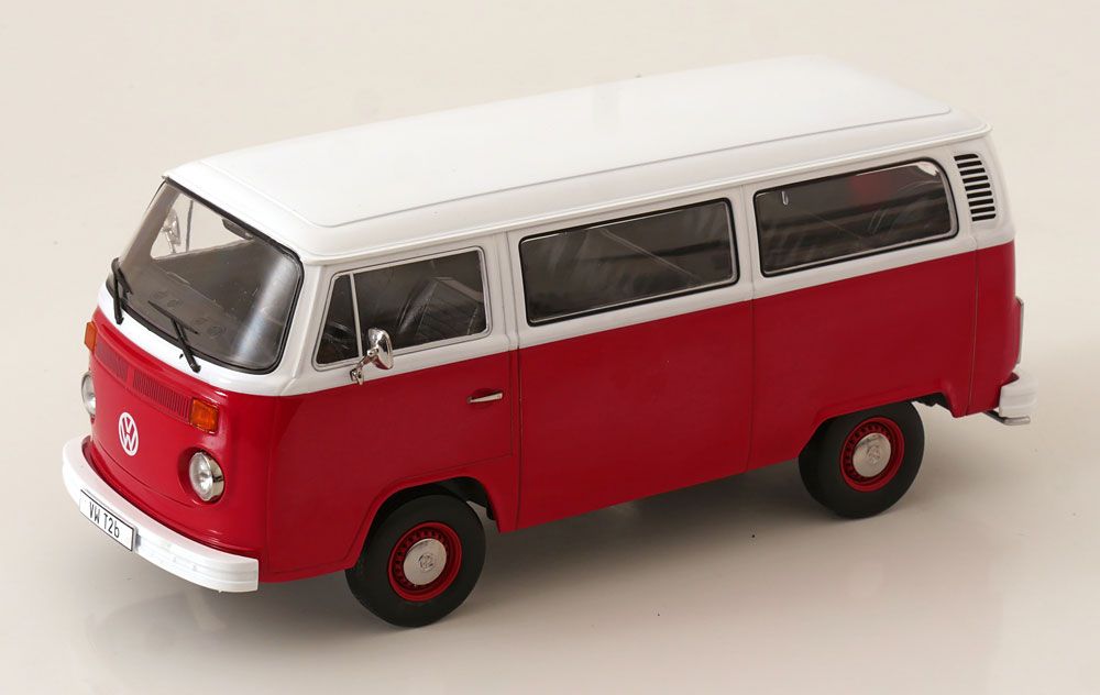 1:18 KK Scale - VW T2b 1972 rot/weiß