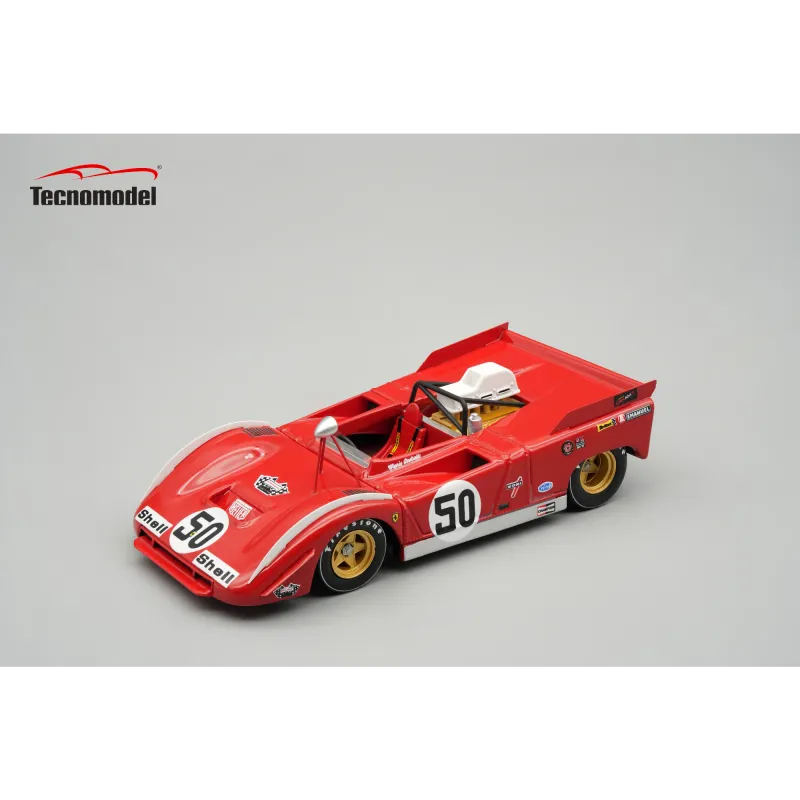 1:43 Tecnomodel - Ferrari 712 Can Am Watkins Glen 1971 car #50 Team SEFAC M. Andretti 1:43 Tecnomodel - Ferrari 712 Can Am Watkins Glen 1971 car #50 Team SEFAC M. Andretti