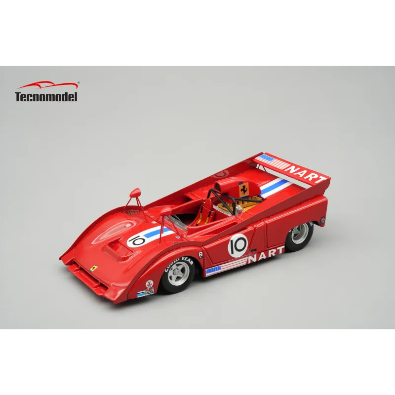 1:43 Tecnomodel - Ferrari 712 Can Am Watkins Glen 1974 car #10 Team NART B.Redman 1:43 Tecnomodel - Ferrari 712 Can Am Watkins Glen 1974 car #10 Team NART B.Redman