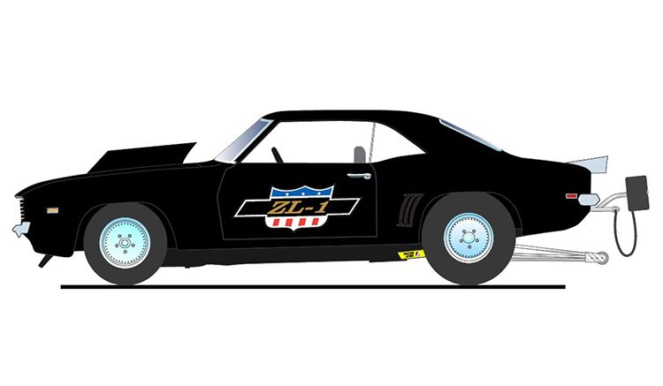 1:18 ACME - 1969 Chevrolet Camaro ZL-1 - Drag Outlaws