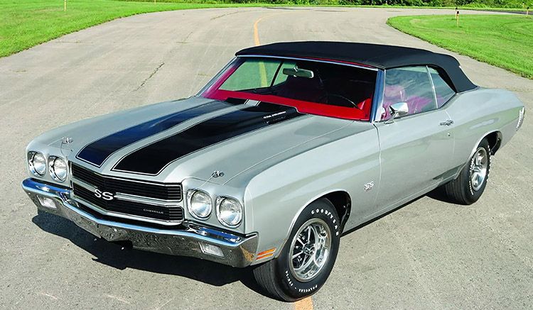 1:18 ACME - 1970 Chevrolet Chevelle SS LS6 Convertible - 1 of 1 Cortez Silver