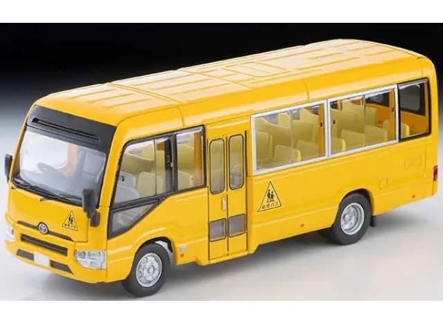 1:64 Tomica Limited Vintage - Toyota Coaster child car, yellow