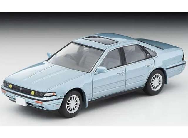 1:64 Tomica Limited Vintage - 1988 Nissan Cefiro Sports Cruising, bluish silver