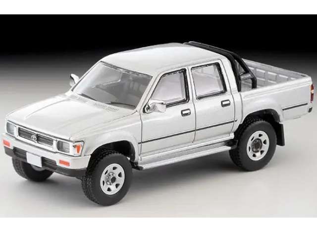 1:64 Tomica Limited Vintage - 1991 Toyota Hilux 4WD Pickup Double Cab SSR, silver