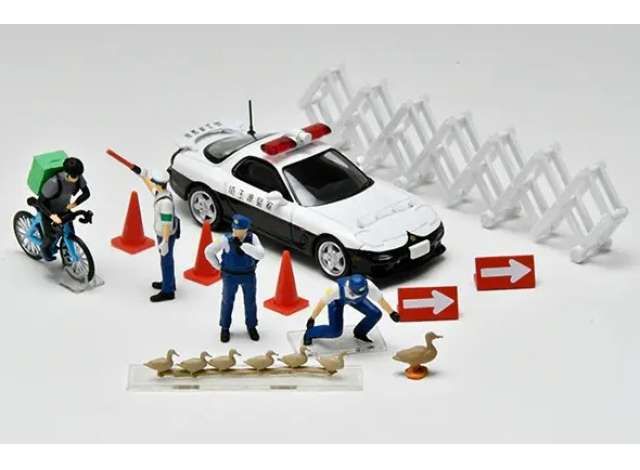 1:64 Tomica Limited Vintage - Diocolle 64 #Car Snap 16b Police 2 *Mazda RX-7 Patrol Car Saitama Prefectural Police*