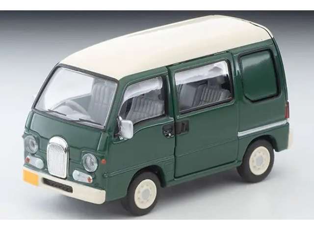 1:64 Tomica Limited Vintage - 1996 Subaru Sambar Dias Classic 40th Anniversary, green/cream