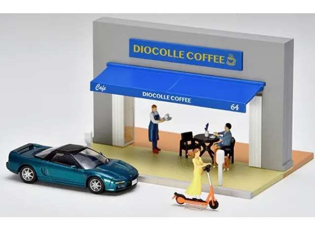 1:64 Tomica Limited Vintage - Diocolle 64 #Car Snap 21a Cafe Terrace *Honda NSX*