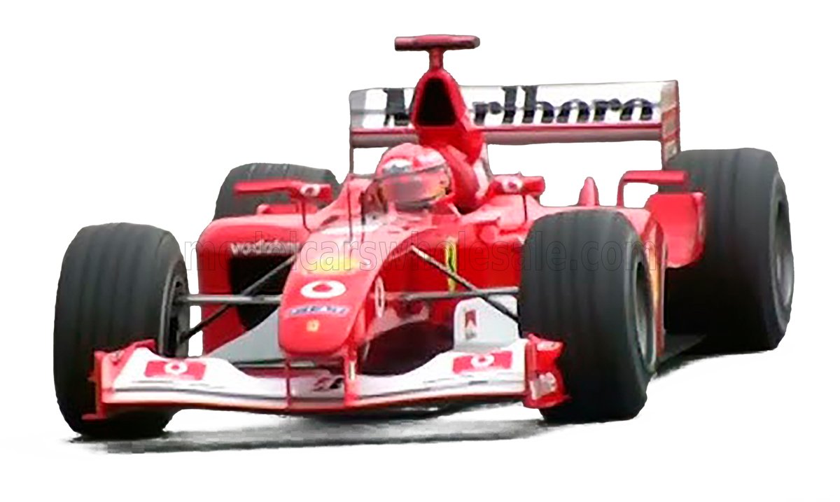 1:18 GP Replicas - Ferrari F1 F2002 #1 World Champion Pole Position, Fastest Lap and Winner Japan Suzuka GP 2002 M. Schumacher *With Driver Firgure*