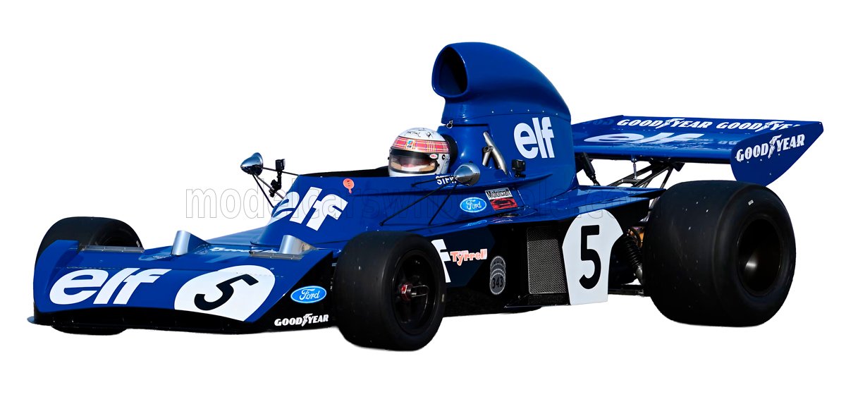 1:18 GP Replicas - Tyrrell F1 006 Team Elf #5 World Champion Winner Monaco GP 1973 J. Stewart