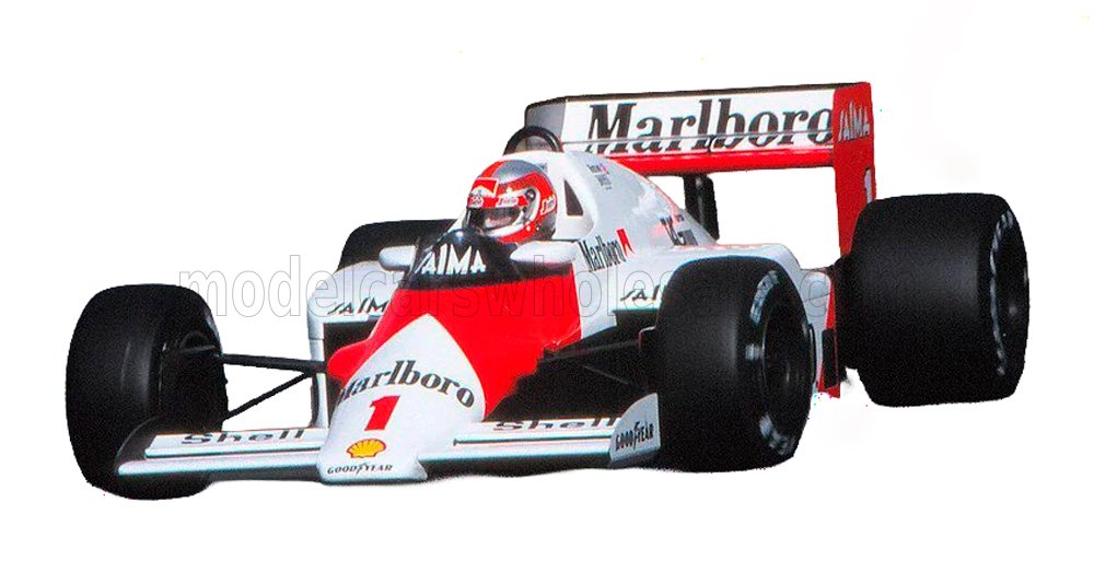1:18 GP Replicas - McLaren F1 Mp4/2B Tag Team Marlboro McLaren International #1 Winner Dutch GP 1985 N. Lauda