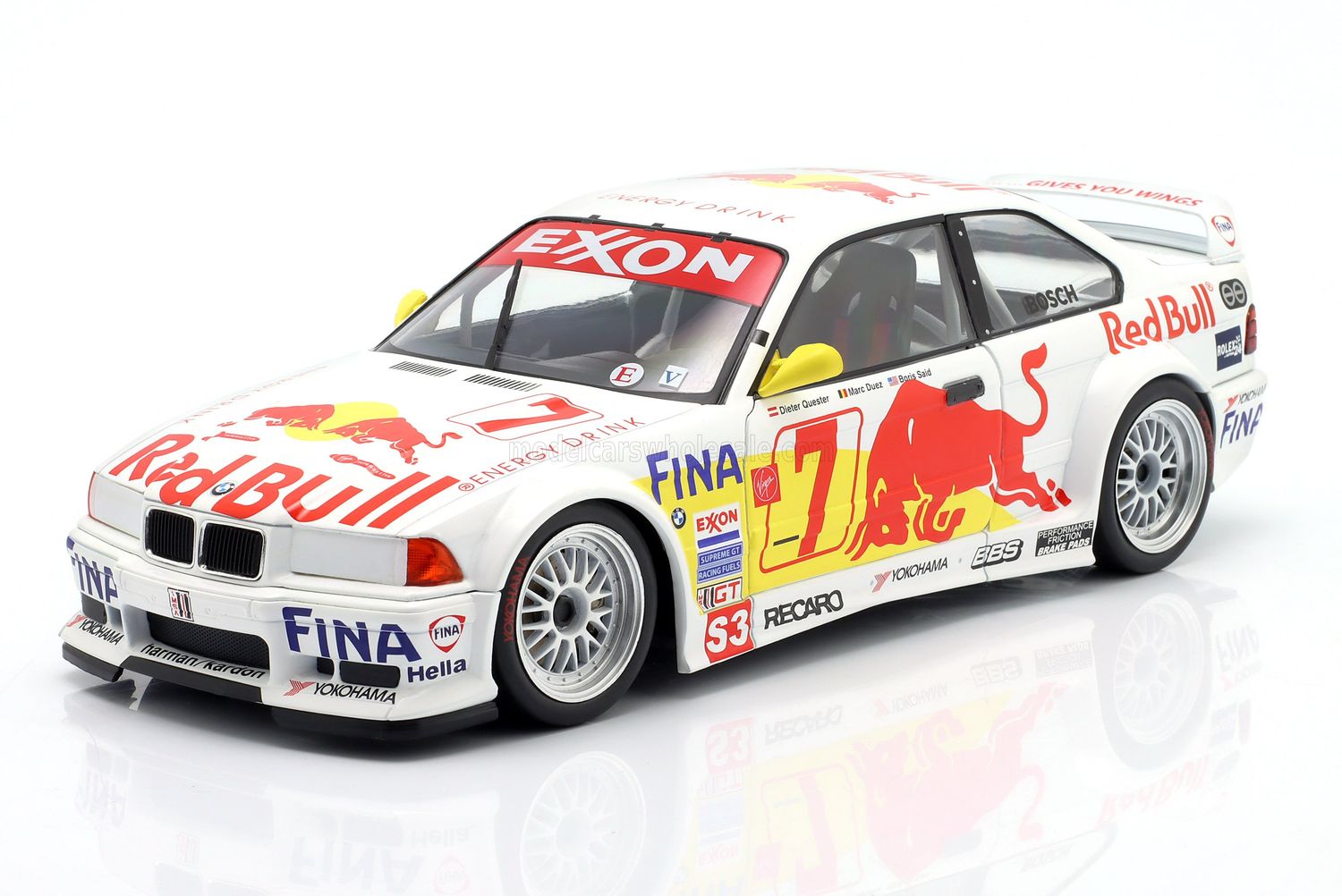 1:18 Werk83 - BMW E36 M3 GTR #7 24h Daytona 1997 D. Quester