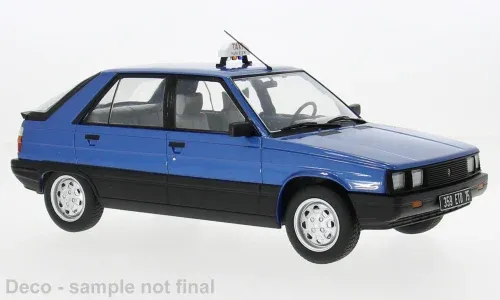 1:18 MCG - Renault 11 GTL, blau, 1985, Taxi (F)