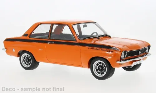 1:18 MCG - Opel Ascona A, orange/schwarz, 1973