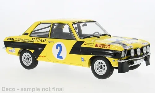 1:18 MCG - Opel Ascona A, Rally Acropolis, 1975, #2, W. Röhrl / C. Geistdörfer