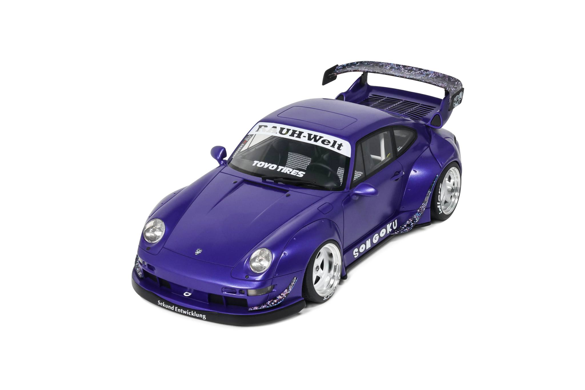 1:18 GT Spirit - 2024 Porsche RWB Son Goku Purple