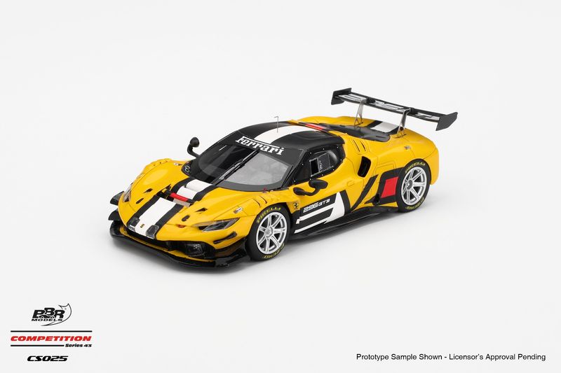 1:43 BBR - Ferrari 296 GT3 3.0L Turbo V6 #0 Press Version 2025 1:43 BBR - Ferrari 296 GT3 3.0L Turbo V6 #0 Press Version 2025