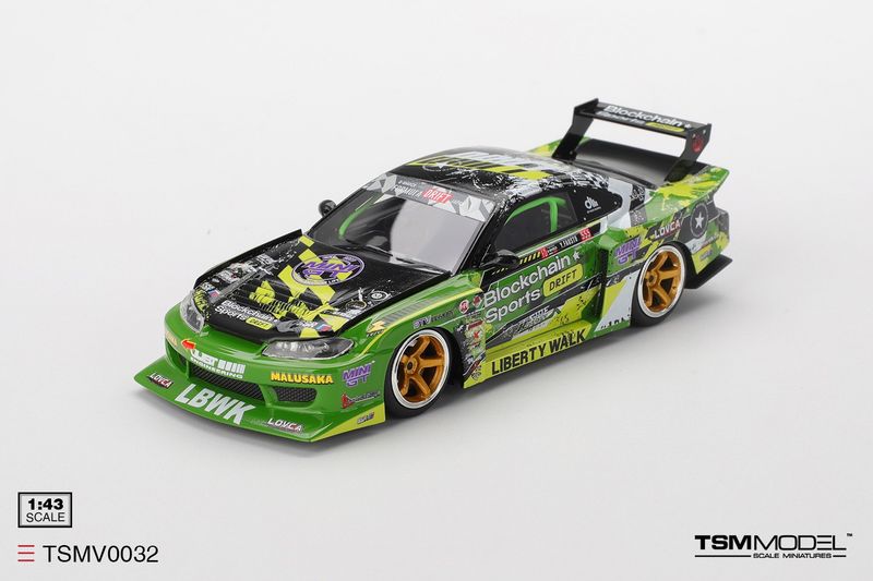 1:43 TSM - 2024 Nissan Silvia S15LB-Super Silhouette #555 V2 Formula Drift Japan 1:43 TSM - 2024 Nissan Silvia S15LB-Super Silhouette #555 V2 Formula Drift Japan