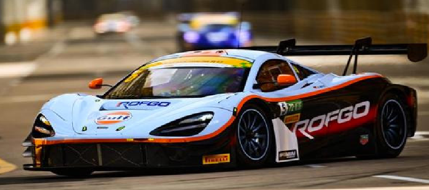 1:43 Spark - McLaren 720S GT3 (Evo) No.5 Optimum Motorsport Macau GT Cup - FIA GT World Cup 2025 Benjamin GOETHE