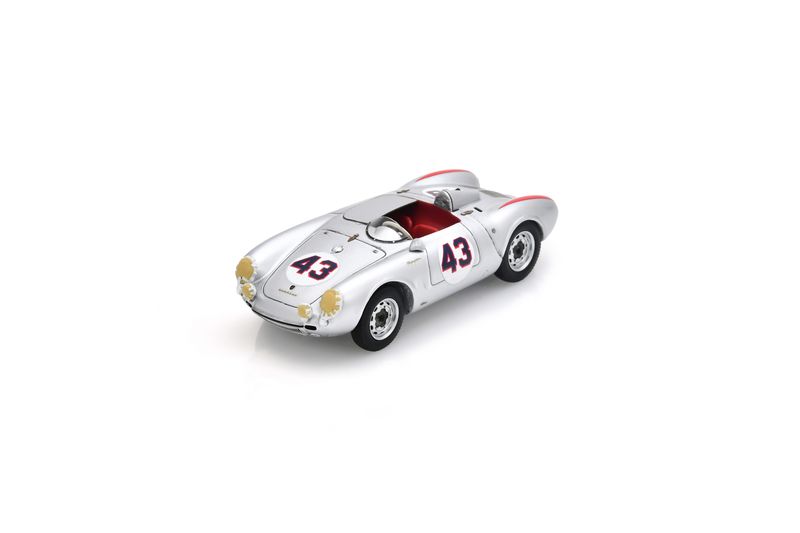 1:43 Spark - Porsche 550 No.43 7th 12H Sebring 1956 J. McAfee - P. Lovely 1:43 Spark - Porsche 550 No.43 7th 12H Sebring 1956 J. McAfee - P. Lovely