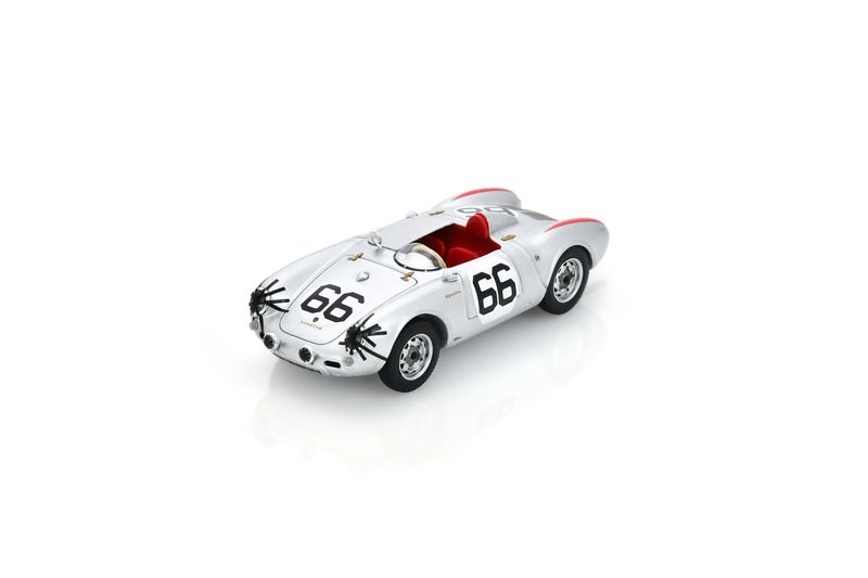 1:43 Spark - Porsche 550 No.66 14th 12H Sebring 1956 M. Marshall - J. Brundage - H. von Hanstein 1:43 Spark - Porsche 550 No.66 14th 12H Sebring 1956 M. Marshall - J. Brundage - H. von Hanstein