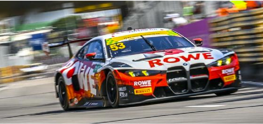 1:43 Spark - BMW M4 GT3 (Evo) No.53 ROWE RACING 2nd Macau GT Cup - FIA GT World Cup 2025 Raffaele MARCIELLO