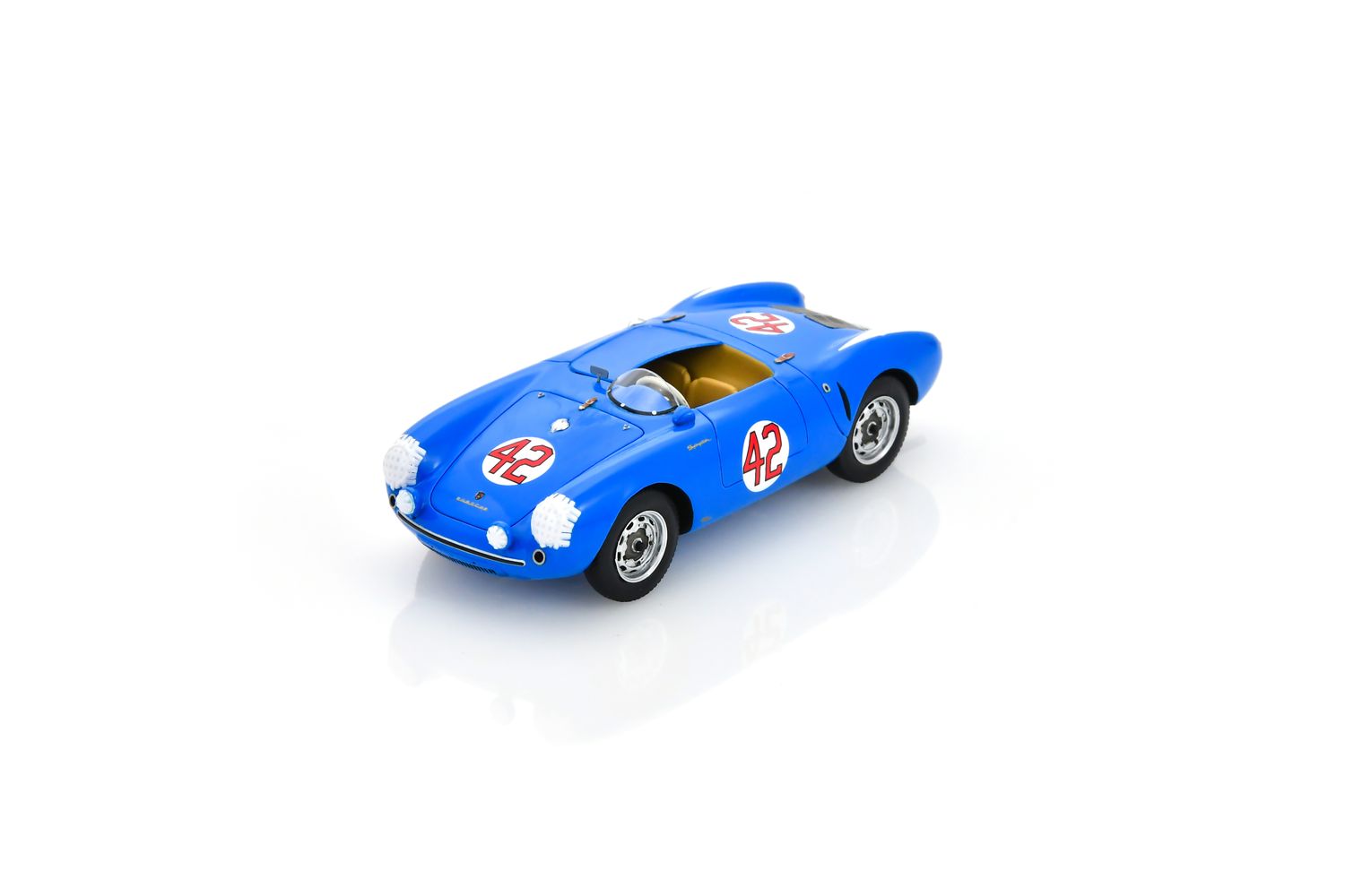 1:43 Spark - Porsche 550 No.42 12H Sebring 1956 E. Crawford - H Linge