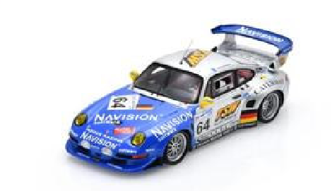 1:43 Spark - Porsche GT2 No.64 17th Le Mans 24H 1998 M. Ligonet - C. Hurtgen - R. Nearn