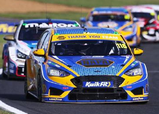 1:43 Spark - NAPA Racing UK No.116 Ford Focus BTCC - Champion 2023 Ashley Sutton