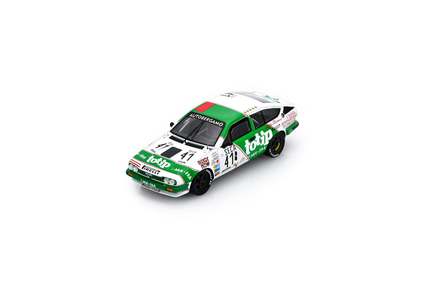 1:43 Spark - Alfa Romeo GTV6 No.41 Spa 24H 1985 L. Lombardi - R. Drovandi - 
