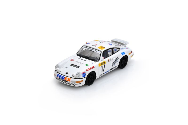 1:43 Spark - Porsche 964 Carrera 2 No.17 24H Spa 1991 H. Grohs - 1:43 Spark - Porsche 964 Carrera 2 No.17 24H Spa 1991 H. Grohs - "Davit" - P. Slaus