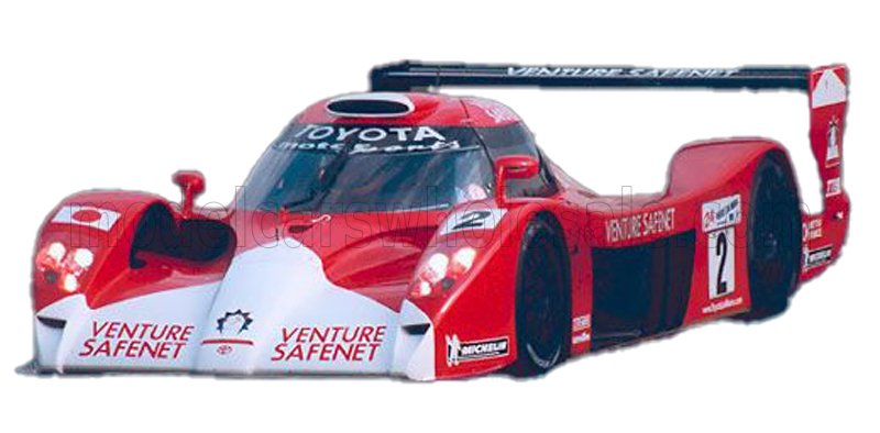 1:12 Top Marques - Toyota GT-ONE 3.6L Turbo V8 Team Toyota Motorsport Europe #2 24h Le Mans 1999 T. Boutsen