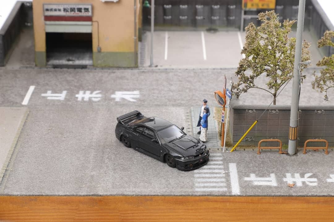 1:64 Focal Horizon - Nissan GTR-400R with opening hood, full carbon