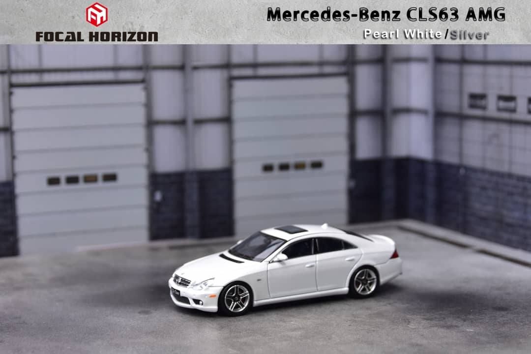 1:64 Focal Horizon - Mercedes-Benz CLS63 AMG, white