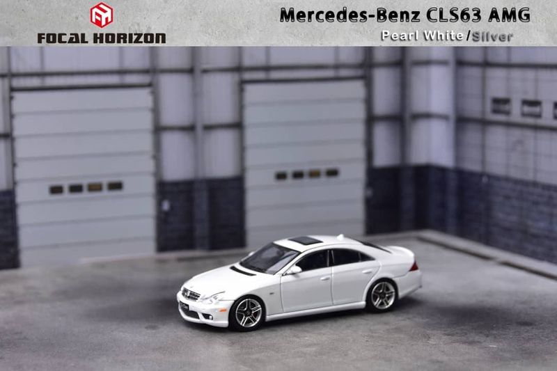 1:64 Focal Horizon - Mercedes-Benz CLS63 AMG, white