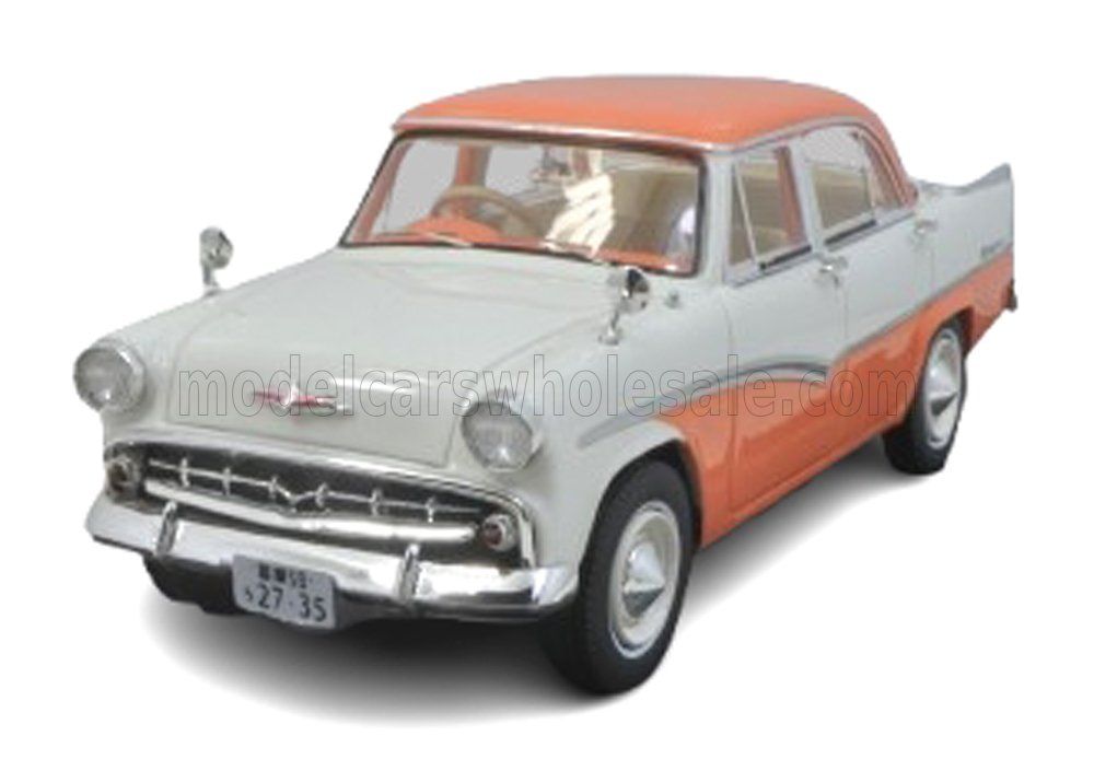 1:43 Esval Model - 1957 Prince Skyline - White Orange