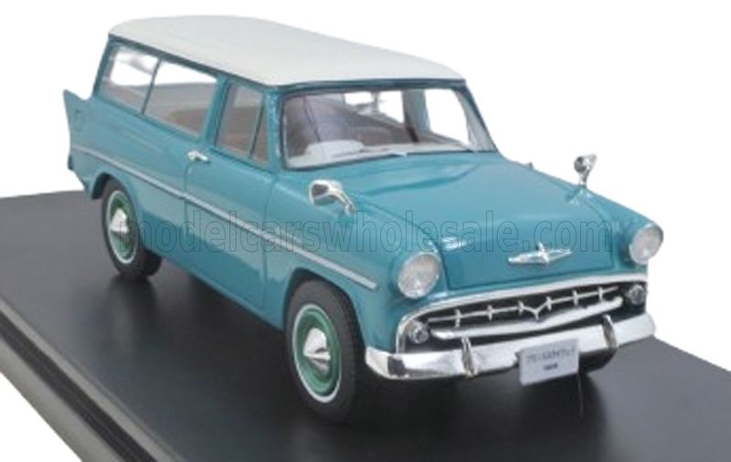 1:43 Esval Model - 1960 Prince Skyway Familiare SW Station Wagon - Blue White