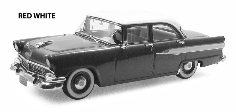 1:43 Esval Model - 1956 Ford Mainline Berline - Red White
