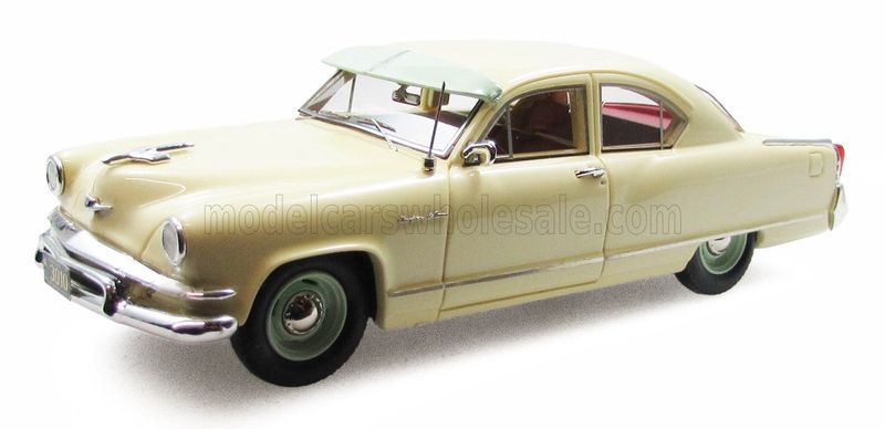 1:43 Esval Model - 1953 Kaiser-Frazer Deluxe Berline - Beige Ligth Green