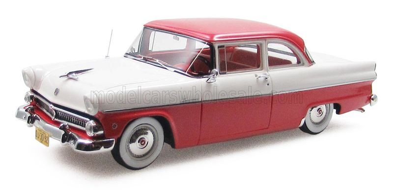 1:43 Esval Model - 1956 Ford Customline Berline - Red White