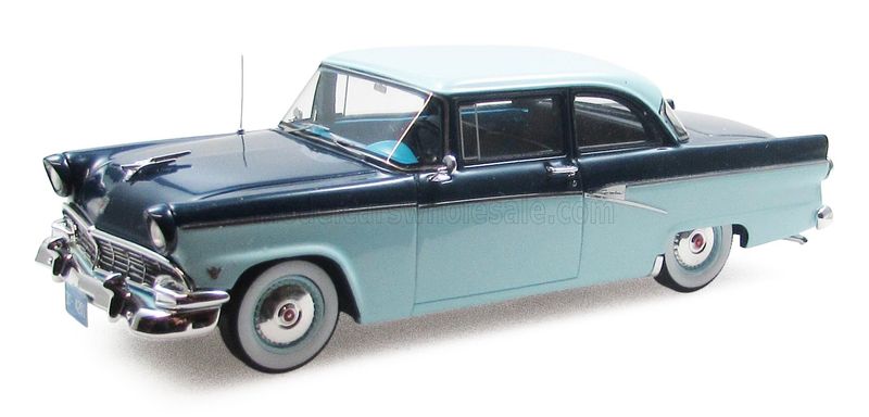 1:43 Esval Model - 1956 Ford Customline Berline - 2 Tone Blue