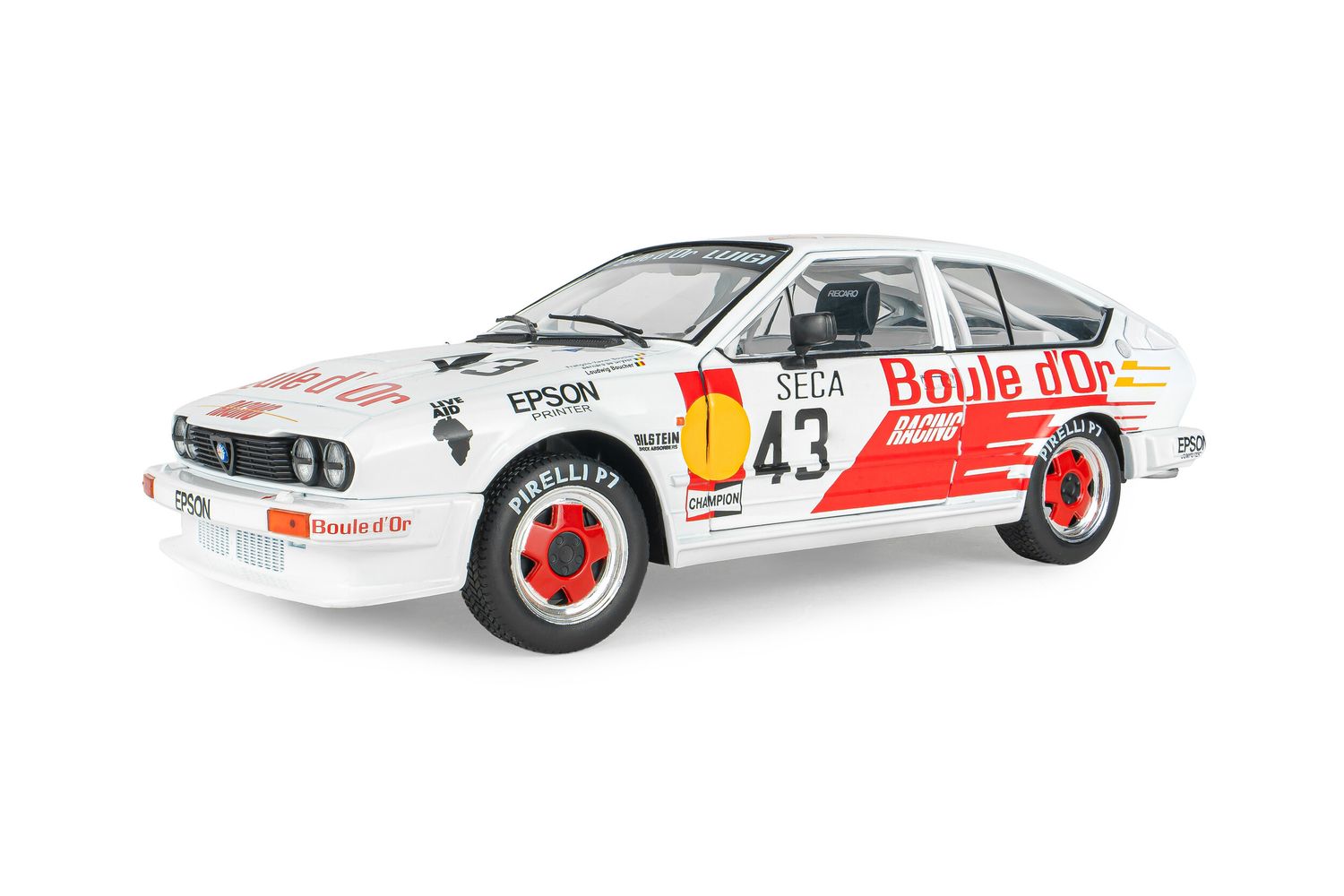 1:18 Solido - Alfa Romeo GTV6 #43 24h Spa 1985 J. De Dryver - J. Boucher - P. Boucher 1:18 Solido - Alfa Romeo GTV6 #43 24h Spa 1985 J. De Dryver - J. Boucher - P. Boucher