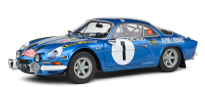 1:18 Solido - Alpine A110 1600S #1 Rally Monte Carlo 1972 J. Therier - M. Roure
