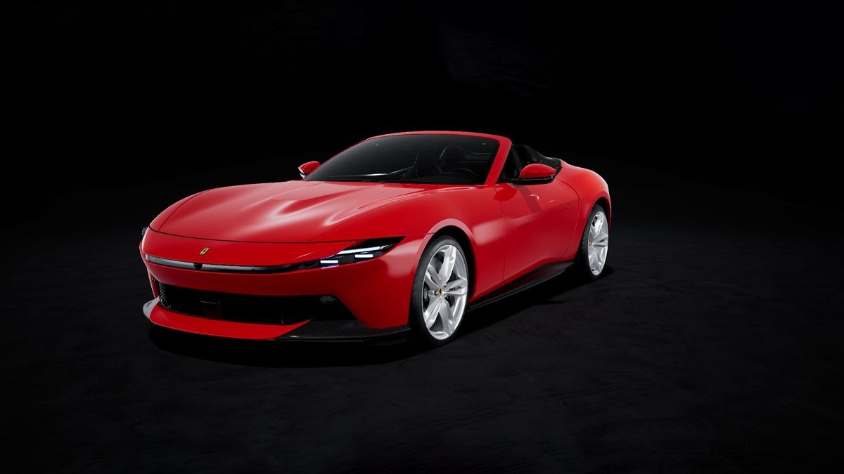 1:43 Looksmart - 2025 Ferrari Amalfi Spider Rosso Corsa