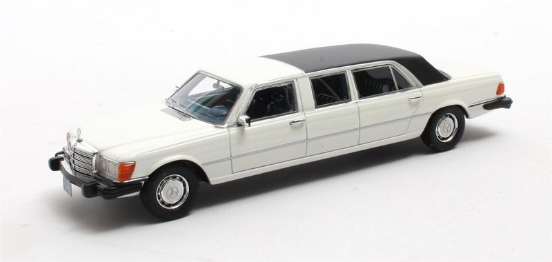 1:43 Matrix - Mercedes-Benz 450SEL Limousine white 73-80