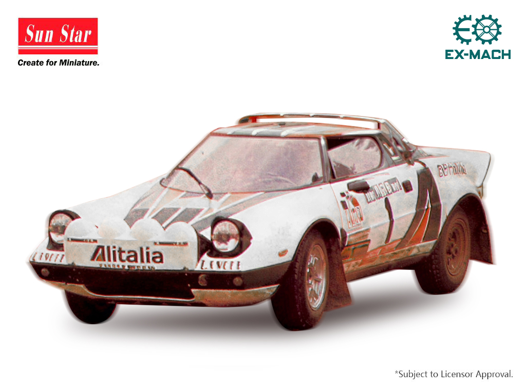 1:18 Sunstar - Lancia Stratos HF #1 Rally Portugal 1976 S. Munari - S. Maiga