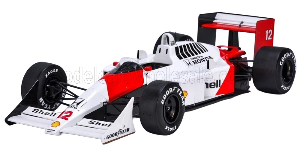 1:43 Bburago - McLaren F1 MP4/4 Honda #12 World Champion Season 1988 A. Senna
