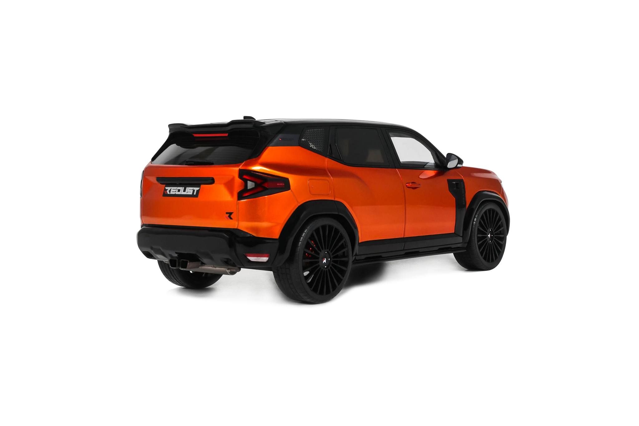 1:18 Otto Mobile - 2025 Dacia Duster Redust Sport 4x2 Hybrid - Orange