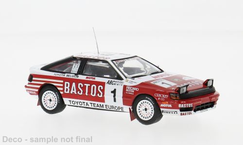 1:43 Ixo - Toyota Celica GT-4 (ST165) #1 Boucles De Spa 1989 P. Snijers - D. Colebunders 1:43 Ixo - Toyota Celica GT-4 (ST165) #1 Boucles De Spa 1989 P. Snijers - D. Colebunders