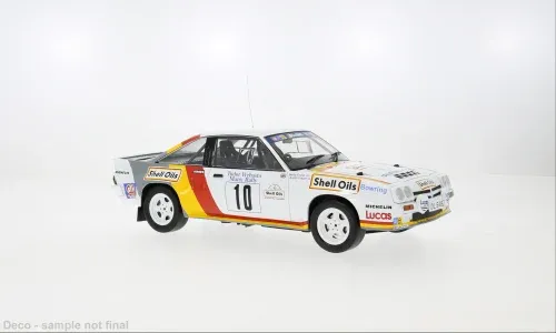 1:18 Ixo - Opel Manta B 400 #10 Rallye Manx 1985 B. Fisher - A. Frazer